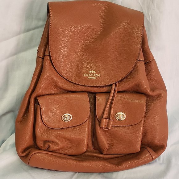 COACH Back Pack in Tan Brown - Picture 1 of 4